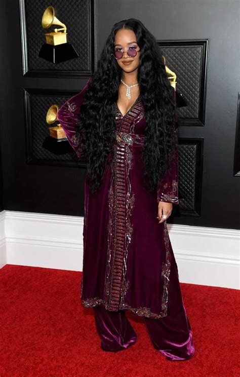 Her Attends The 63rd Annual Grammy Awards In Los Angeles 03132021