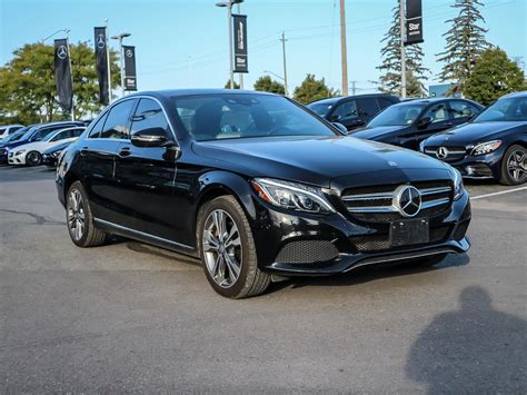 Certified Pre Owned 2017 Mercedes Benz C300 4matic Sedan 4 Door Sedan