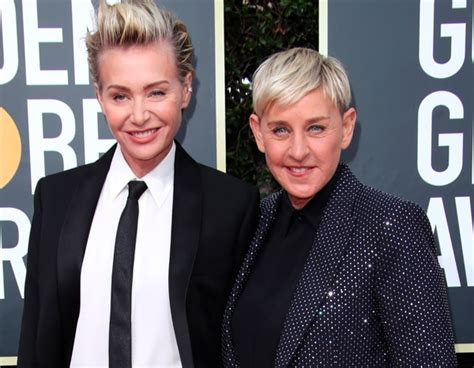 Ellen Degeneres Thanks Husband During Hilarious Golden Globes Speech E News