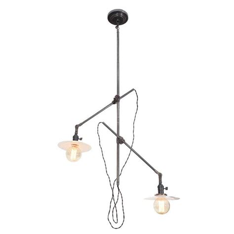Swing Arm Ceiling Fixture By Oc White At 1stdibs Adjustable Arm