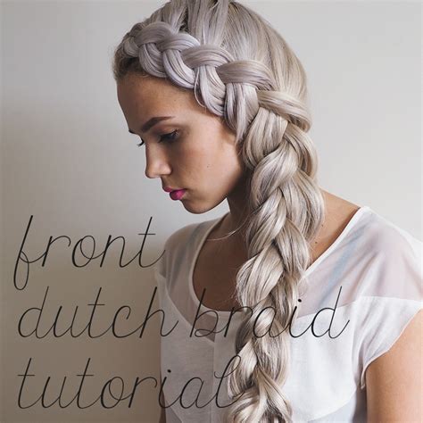 Front French Braid Hair Pinterest Front French Braids