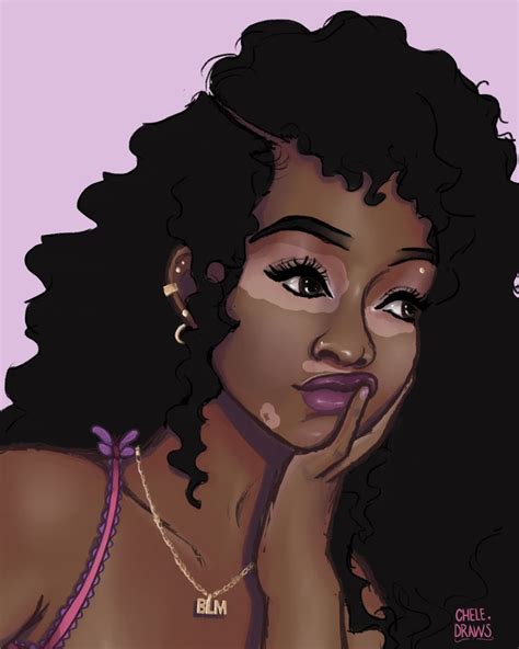 How To Draw From Reference🦋 🦋 Black Girl Magic Art Black Girl Art Hair Sketch