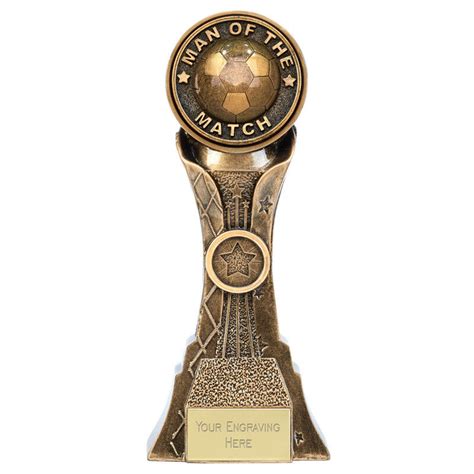 Man Of The Match Trophy 20 Cm Free Engraving Up To 30 Letters Pk113 Ebay