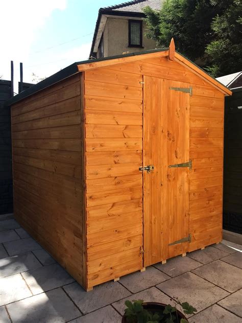 6x10 Apex Garden Shed Garden Pleasure