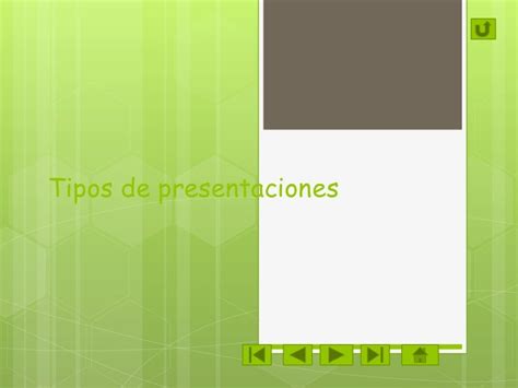 Tipos De Presentaciones