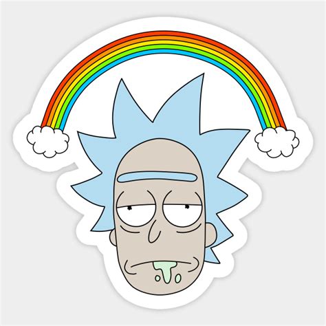 Yay Rick And Morty Sticker Teepublic