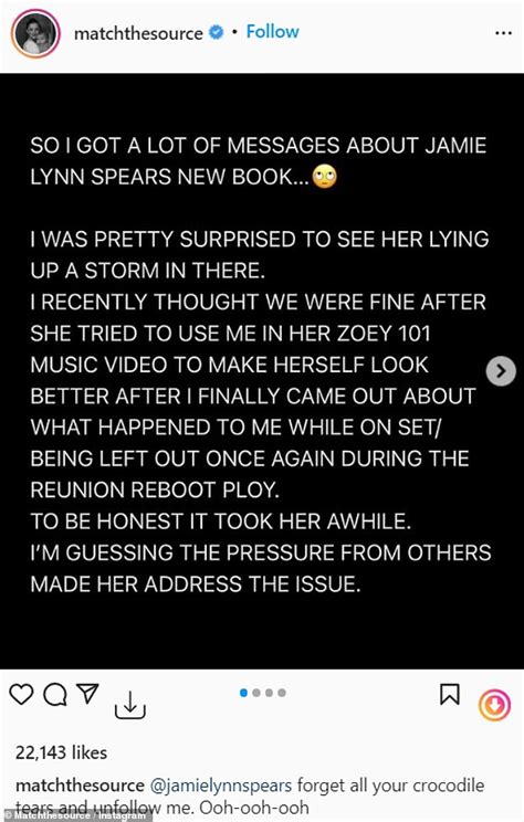 Jamie Lynn Spears Eviscerated By Zoey 101 Alexa Nikolas For Lying Up