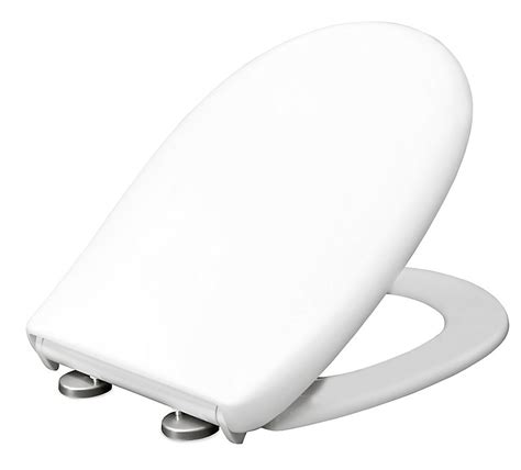 Bemis Push Nclean White Standard Soft Close Toilet Seat Diy At Bandq