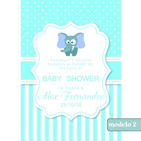 Tarjeta Virtual Para Baby Shower Bs 800000 En Mercado Libre