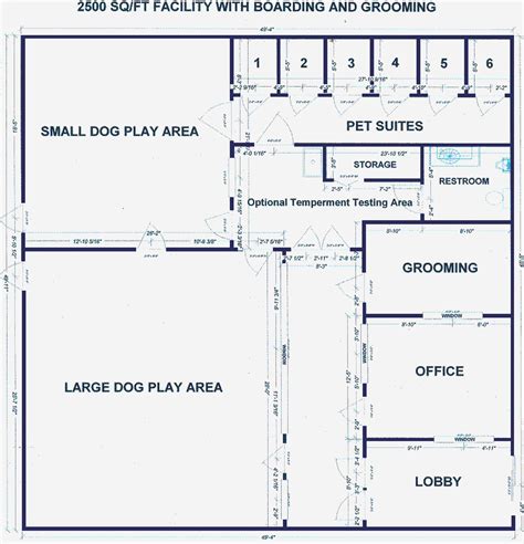 Our business offerings are listed below; Dog Daycare Design | I LOVE FLOOR PLANS | Pinterest