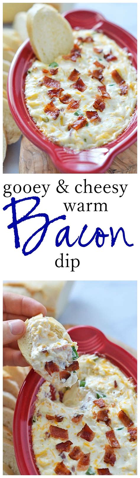 Echopaul Official Blog Gooey And Cheesy Warm Bacon Dip