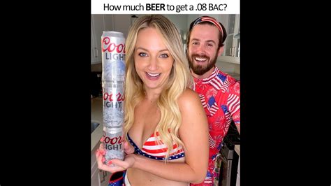 How Many Coors Lights Does It Take To Reach Bac Youtube