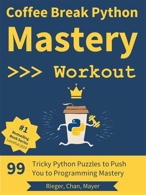 Coffee Break Python — Mastery Workout Ebook Finxter