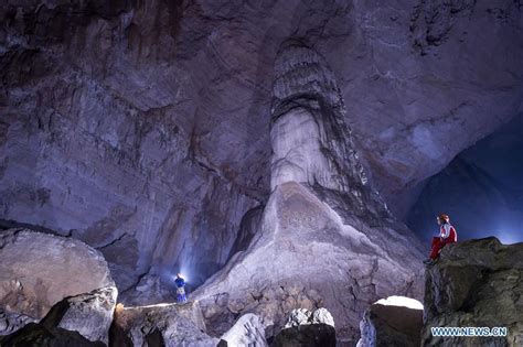 A Look Of Worlds Largest Cave Chamber In Guizhou Cn