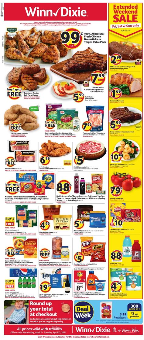 Winn Dixie Weekend Sale