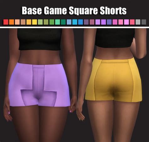 Shorts Custom Content Sims 4 Downloads Page 83 Of 156