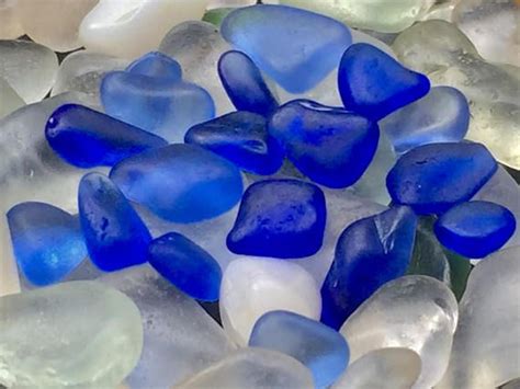 A Sea Glass Beach Glass Of Hawaii 150 Cobalt Cornflower Sea Glass Mosaic Sea Glass Beach Sea