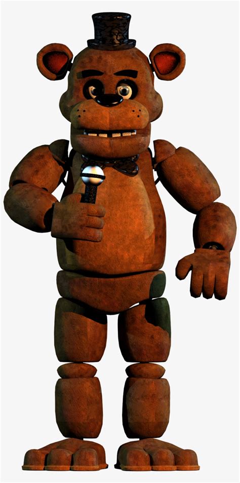 Renderfreddy Fazbear Orthographic View Rynfoxs Freddy Freddy