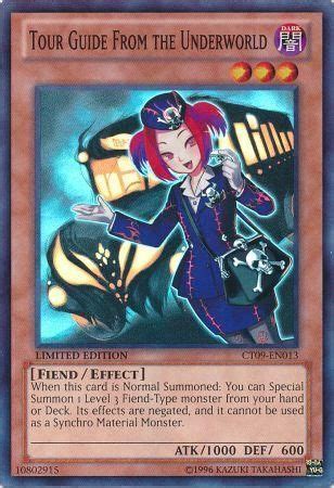 Place 1 guard counter on it. Tour Guide from the Underworld - CT09-EN013 - Super Rare - Yu-Gi-Oh! Promo Cards - Yugioh