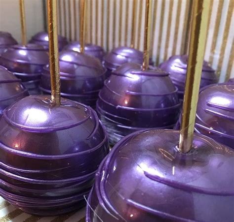 Purple Candy Apple Gourmet Candy Apples Candy Apple Recipe