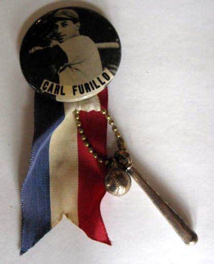 Lot Detail Vintage Carl Furillo Brooklyn Dodgers Pin Wattachments