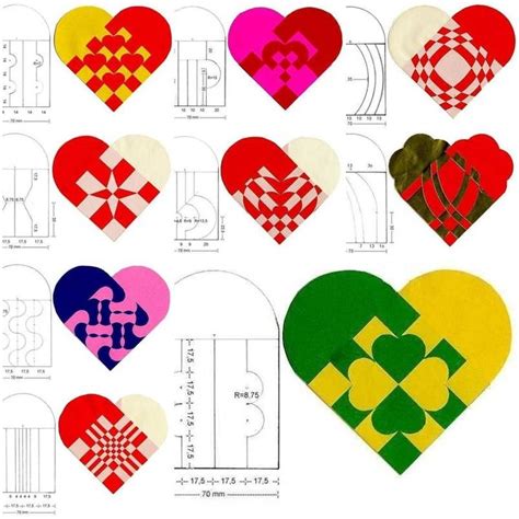 17 Best Danish Heart Patterns Images On Pinterest Paper Hearts Heart