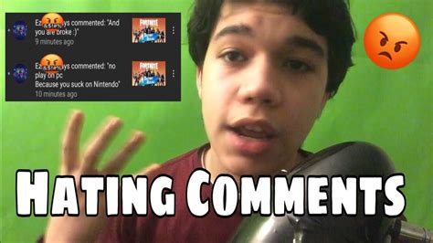 HATING COMMENTS YouTube