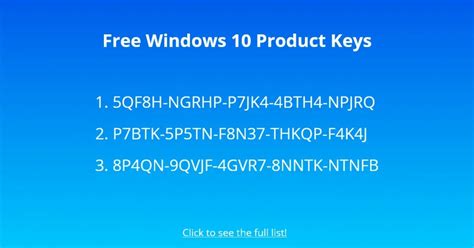 30 Free Windows 10 Product Keys Followchain