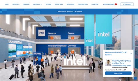 Innovation Accelerated Step Into Intels Sc21 Virtual Experience