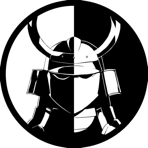Black And White Ninja Logo Logodix