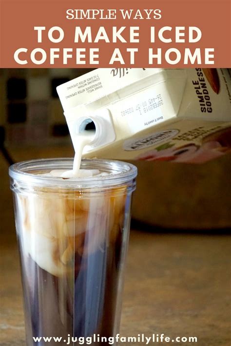 When making iced coffee at home, go bold—consider using 2 tablespoons of ground coffee per cup—and see how you like the results. 299 best Juggling Family Life images on Pinterest | Family ...