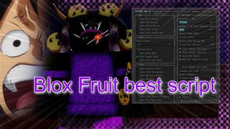 This Is Fr The Best BLOX FRUIT Script Hack Gui Roblox YouTube