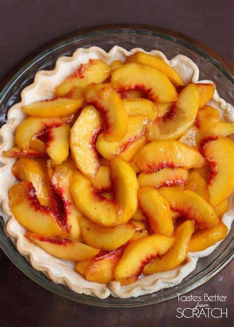 Fresh Peach Pie Tastes Better From Scratch