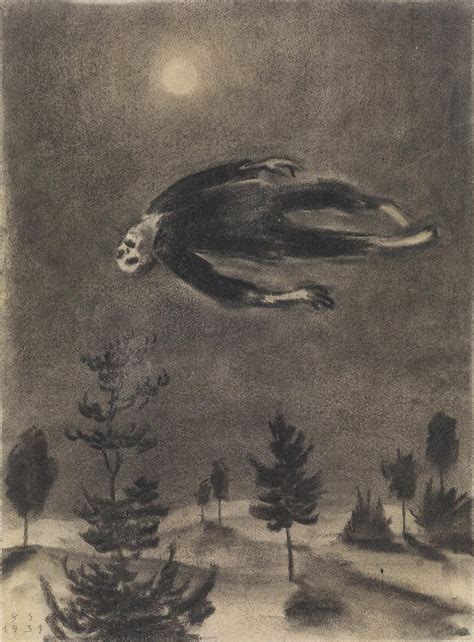 Franz Sedlacek Ghost Over The Trees Nd Art Horror Art Creepy Art