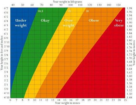 Nhs Bmi Chart For Adults A Visual Reference Of Charts Chart Master
