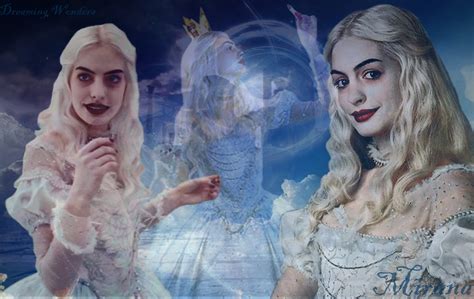 White Queen Alice In Wonderland 2010 Fan Art 14307545 Fanpop