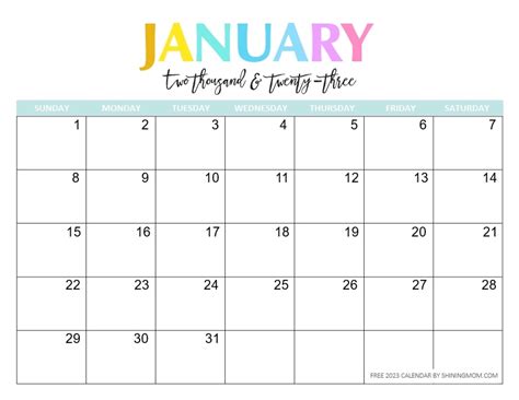 January 2023 Calendar South Africa Time And Date Calendar 2023 Canada