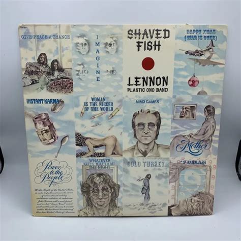 John Lennon Shaved Fish Lp Record Album 1975 Sw 3421 2995 Picclick