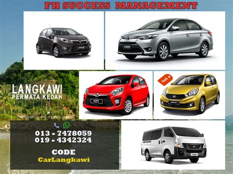 Gambar sekadar hiasan, ia mungkin berbeza daripada kenderaan sebenar dari segi warna & design facelift. Senarai Kereta Sewa Langkawi 2018 - Murah | Blog Pakej.MY
