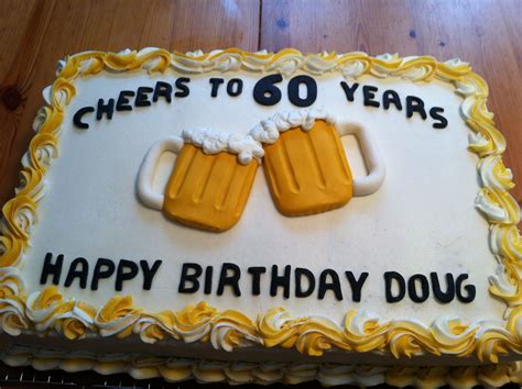 Beer Mug Cake Birthday Cake Beer 60th Birthday Cakes Funny Birthday Cakes