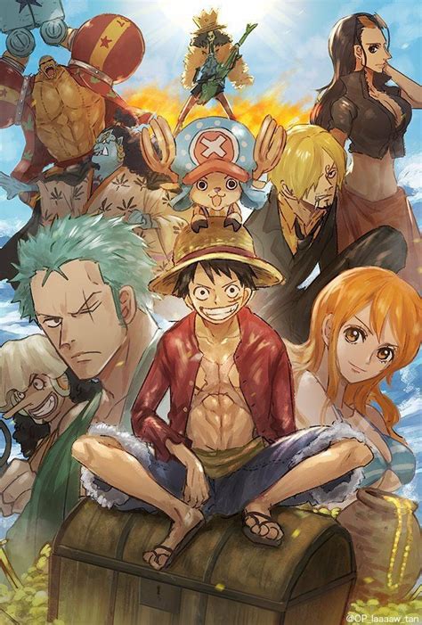 Luffy's reason for being a pirate is one of pure wonder; Pin de One Piece em กลุ่มโจรสลัด หมวกฟาง 5 จักรพรรดิ | Ace ...