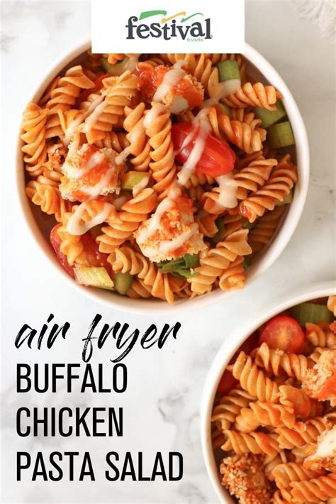 Buffalo Chicken Meets Pasta Salad In This Fun New Twist On An Old