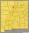 Map of Los Alamos County, New Mexico