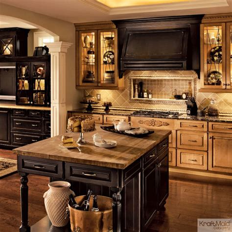 You will have the ability to acquire the cabinets of the color and sizes that you will need. Kraftmaid Onyx Praline | Houzz