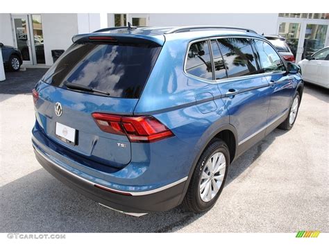 2018 Silk Blue Metallic Volkswagen Tiguan SE 129546340 Photo 9