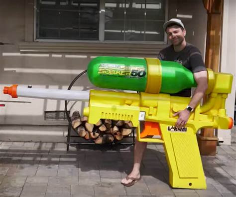 Biggest Super Soaker Gun In The World Is Just A Super Fun Thing To Have