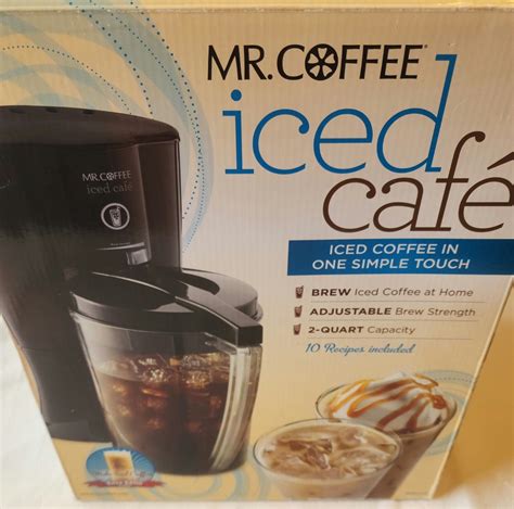 Mr Coffee Iced Cafe Coffee Maker Bvmc Lv1 Black Recipe Book Mocha