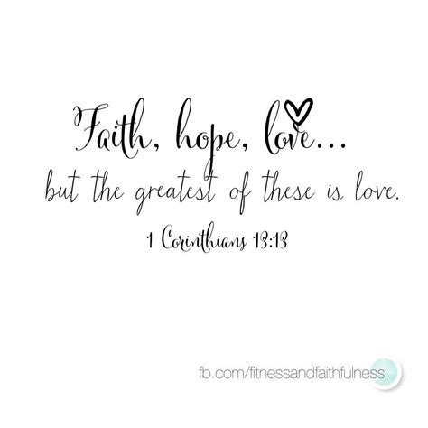Faith And Love Quotes From The Bible