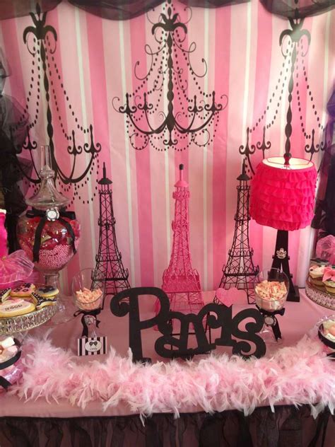 A paris themed party is classy, sophisticated and very striking. Paris Birthday Party Ideas | Photo 1 of 20 | Catch My Party