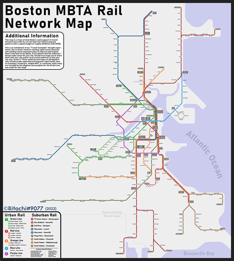 I Made A Fantasy Metro Map For Boston Outlining Realistic Goals For The